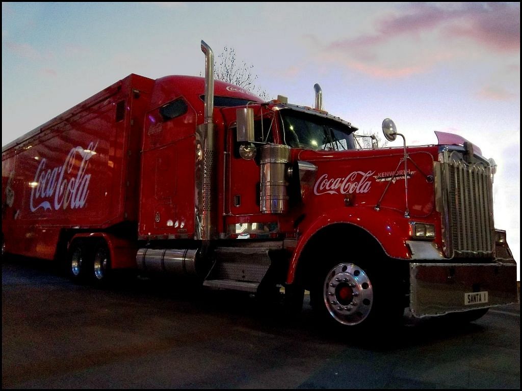cocacola haulage truck